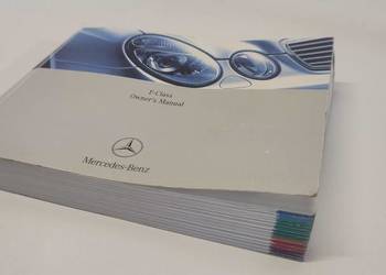 MERCEDES W211 INSTRUKCJA WERSJA ANGIELSKA A2115846383