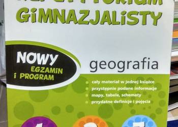 Repetytorium gimnazjalne geografia Greg antykwariat naukowy