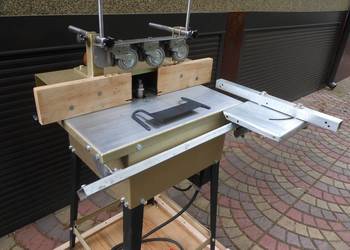 Frezarka Stołowa Dolnowrzecionowa Scheppach HF-33+Wózek+Docisk Dyma8