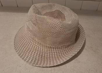 Kapelusz letni beżowy, rozm. 54/56, do sprzedania