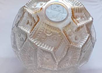 Iryzowany klosz do lampy Space Age / Mid Century Modern, lata 60-e/70-e.