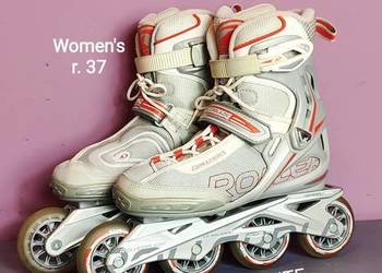 Rolki Rollerblade SPARK W dla kobiet - rozmiar 37 - stan bardzo dobry [R50]