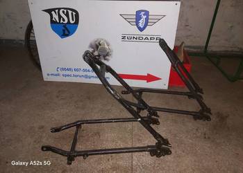 Nsu 350 os 351 osl 501 osl wh tył ramy