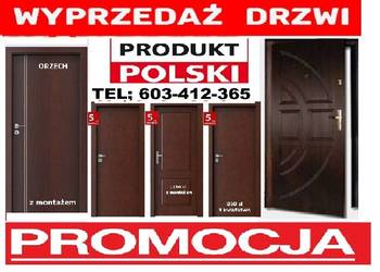 Polskie drzwi zewnętrzne -wejściowe do mieszkania w bloku