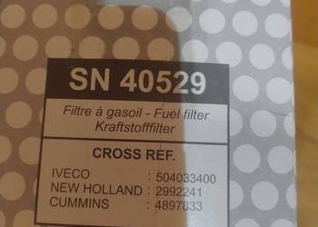 Filtr Paliwa Hifi SN 40529
