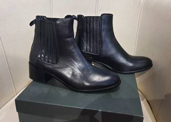 Buty botki skórzane Gino Rossi 451 damskie 38 prawie nowe