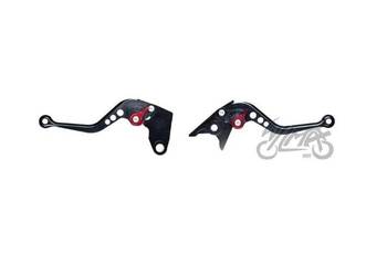 Klamki czarne dźwignie CNC Kawasaki Z750 Kawasaki Z800 NOWE