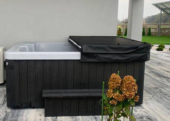 JACUZZI OGRODOWE SLIM 3 osobowe w zabudowie, wanna spa podgrzewana 3kW