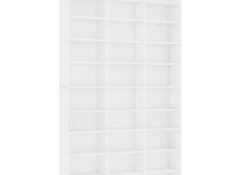 vidaXL Szafka na CD, biała(SKU:801778)