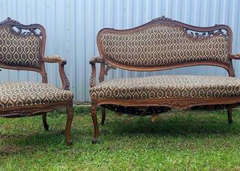Sofa włoska+fotel