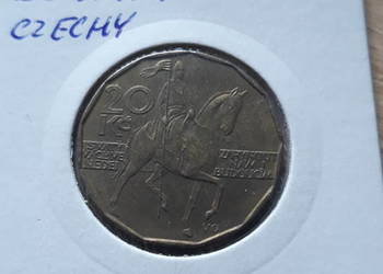 20 Koron Czechy 1993, 1998, 1999, 2000, 2002 rok