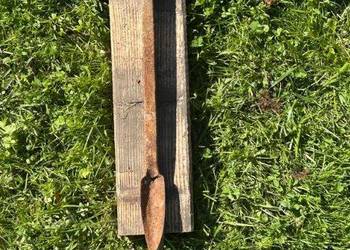 Stare ręczne wiertło do drewna Stare ręczne wiertło do drewna