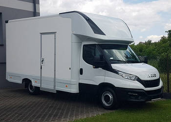 Iveco Daily KONTENER NISKOPODŁOGOWY 4,43x2,23x2,42 SKLEP BAR FOODTRUCK KAM…