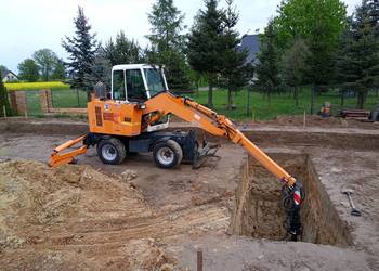 BOKI 6551 Koparka Ładowarka Obrotowa Teleskopowa Kołowa - Cmentarna - 2009