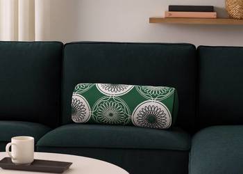 Poduszka Dekoracyjna Pluszowa Wałek Dekoracyjny Styl Boho 40 cm do Salonu