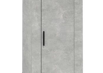 Szafka szarość betonu 40x33x70 cm materiał drewnopochodny WM-819416