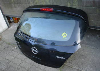 Klapa bagażnika opel corsa d