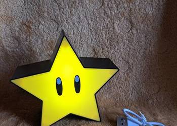 Lampka gwiazdka Super Mario