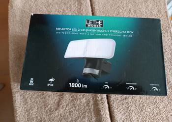 Reflektor led z czujnikiem ruchu i zmierzchu 30 W Lethe