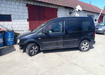 Vw Caddy 2.0 tdi 2010r uszkodzony