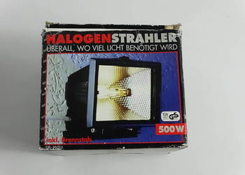 NOWY Reflektor Halogenowy düwi 500W | Klasyk | Garaż/Budowa