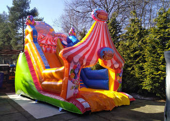 Mała dmuchana zjeżdżalnia Producent Polski z serwisem i gwarancją w Polsce