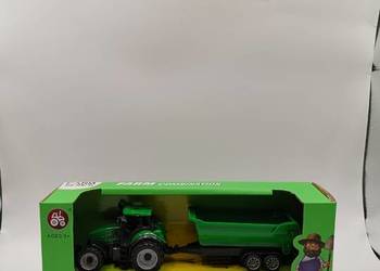 Traktor z przyczepą FARM COMBINATION – zestaw rolniczy dla dzieci 3+