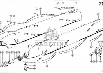 Claas Lexion 580 ROTOR PRA. 0007528712 (Rotory)