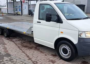 Vw Transporter Autolaweta T5 zadbana niski najazd baldinger