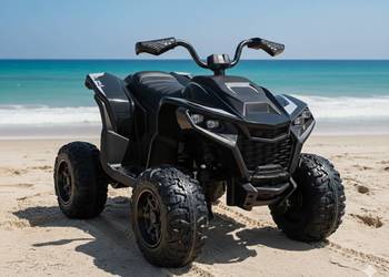 BAWIBUS.PL auto na akumulator QUAD 4x4 APEX PREDATOR autko dla dzieci BLACK
