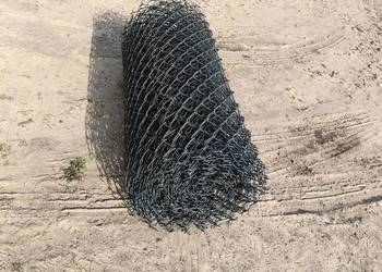 Siatka ogrodzeniowa zielona aluminiowa 20,6m wysokość 1,2m jak nowa