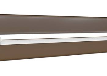 Listwa cenowa DBR-39 1238 mm na regał 1,25 metra Kolor BRĄZOWA RAL 8028