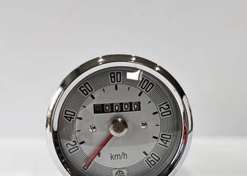 Licznik okrągły, 160 km/h, SHL M17 GAZELA, JUNAK M07 M10, szary Super Cena