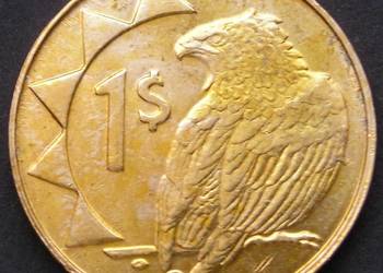 NAMIBIA 1 DOLAR 2006 - ORZEŁ - STAN 1/2