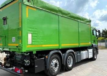 Z wydmuchem Man  wywrotka do sruty z dmuchawa  do paszy zboza z wydmuchem