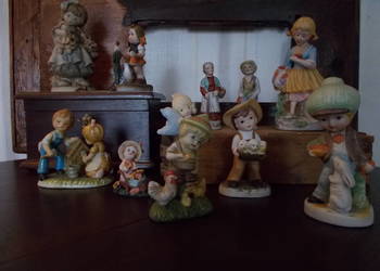 & Figurki Porcelanowe & Kolekcja PRL & Figurka & Vintage &