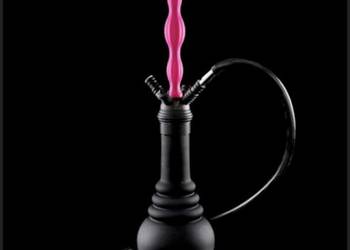 Sheesha fajka wodna kaya el keyif SPN 630 czarna neon żółty pomarańcz shish