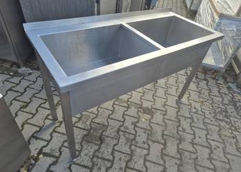 SOLIDNY ZLEW BASEN 2 KOMOROWY 140/60/85 B
