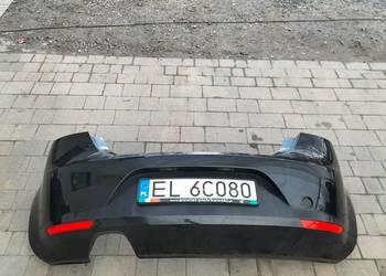Zderzak tylny SEAT LEON MK2 KOLOR CZARNY przedlift 05-09