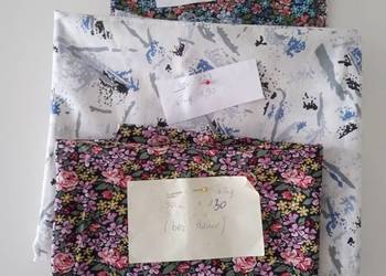 Tkaniny kolorowe  z PRL-U