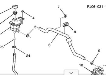 Numer części 95943140 wąz przwewod  chłodnicy wody gm  aveo peugot