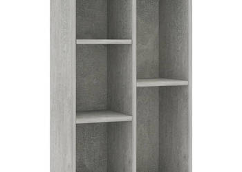 Regał na książki/szafka betonowy szary 50x25x80 cm WM-800166