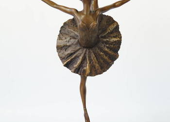Figura z brązu rzeźba TANCERKA baletnica piękna Figura z brązu rzeźba TANCERKA baletnica piękna
