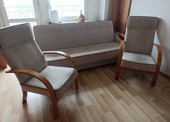 Tapczan i dwa fotele