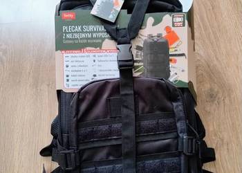 Plecak survivalowy z wyposażeniem