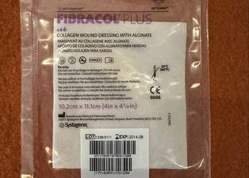 Fibracol plus 10,2x11,1cm opatrunek, producent Systagenix, 1 sztuka