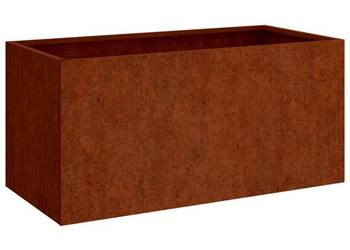 vidaXL Donica, 62x30x29 cm, stal kortenowska(SKU:821556)