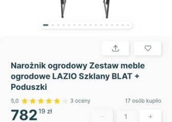 Sprzedam narożnik ze stolikem