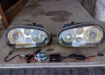 Lampy Przód Hella Celis Mk4 Golf