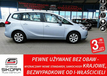 Opel Zafira BENZYNA 7-Osób NAVI+2xKlimatronic HAK GWARANCJA Krajowy Bezwyp…